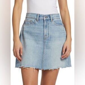 Mia denim skirt in Air Wash